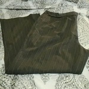 Pinstripe dreas pants